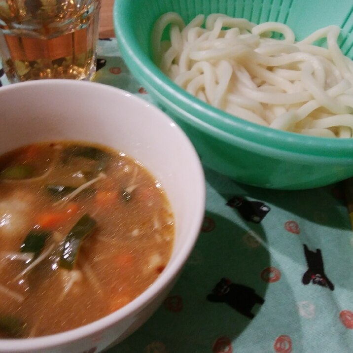 ピリ辛つけ麺